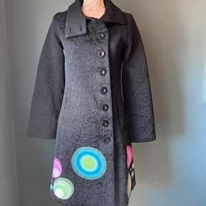 Desigual pea coat, Euro size 38 (small)